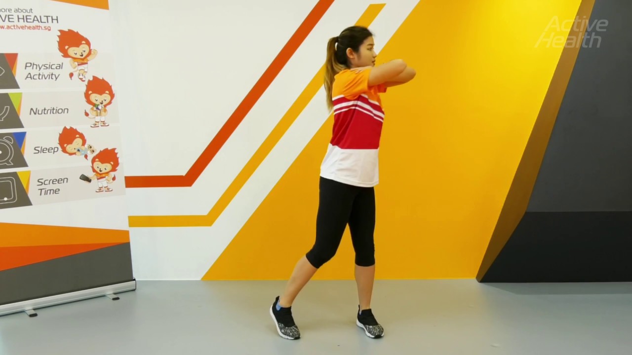 How to improve cardiorespiratory fitness with Squat To Twist? (Active Health)