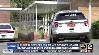 Funeral for Maryland 19-year-old found dead in North Carolina