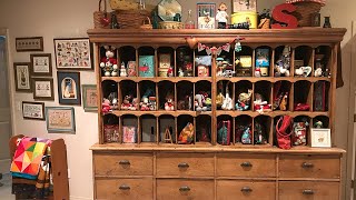 Flosstube #8: Stitching Progress (and Craft Room Tour)