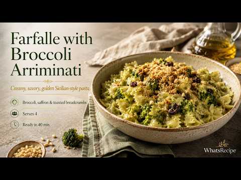 Farfalle with Broccoli Arriminati