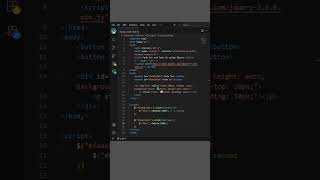 Fade in & fade out Html elements using jQuery I #jquery #html #programming #shorts