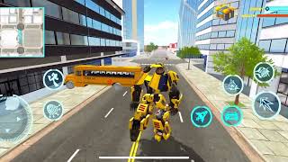 Robot Car Transform Battle – Action-Packed Gameplay in 2025!” #viralvideo screenshot 3