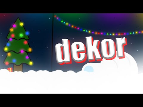 Видео: НОВОГОДНИЙ ДЕКОР В Geometry dash