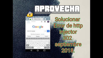 Como Solucionar client error de http injector found 302,  septiembre del 2018.