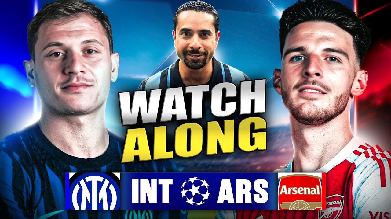 Inter Milan Vs Arsenal Live Stream Watch Along ! Uefa Champions League Live