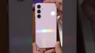 ASMR unboxing  Samsung Galaxy A35 (Lilac color)