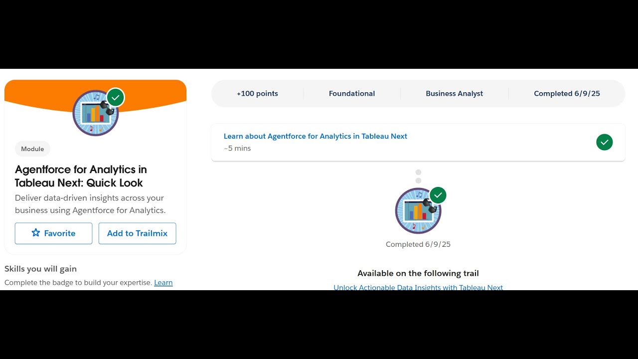 Agentforce for Analytics in Tableau Next: Quick Look | Salesforce