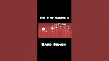 Day 6 of making a Hard Demon #geometrydash #gdupdate #gd #gaming #gdscript #gddemon