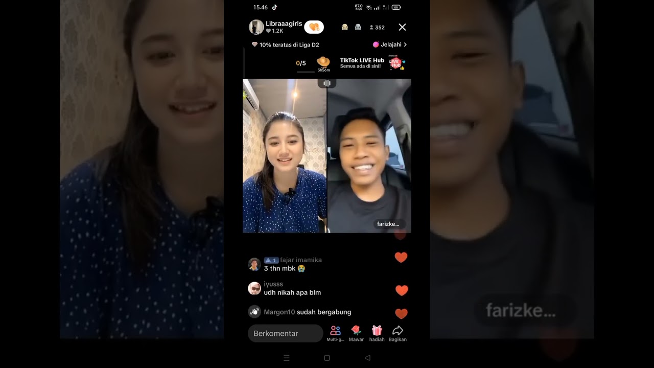 FUNNY!! WHEN FARIZ KENDANG GRUMPS AT INTAN AFIFAH // THE ENDING IS STILL FRIENDLY....