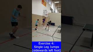 table tennis training how to be faster (tt training videos) #tabletennistraining g