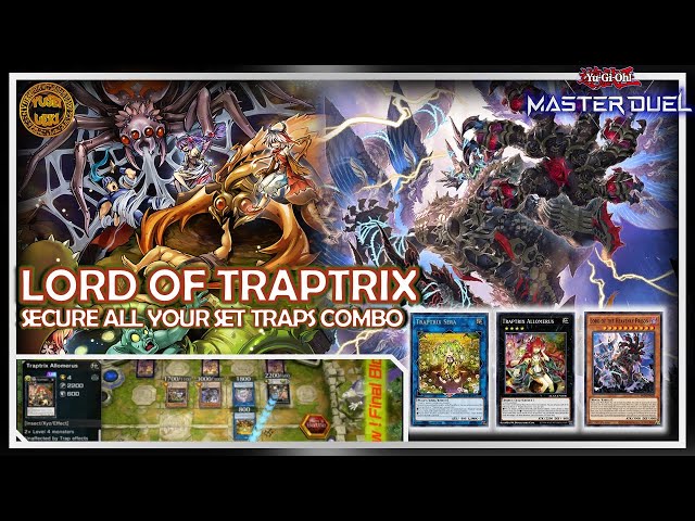 yugioh traptrix deck master duel Traptrix Deck 2023 Heavenly Prison Review / Secure All Your Set Traps | Yugioh  MASTER DUEL