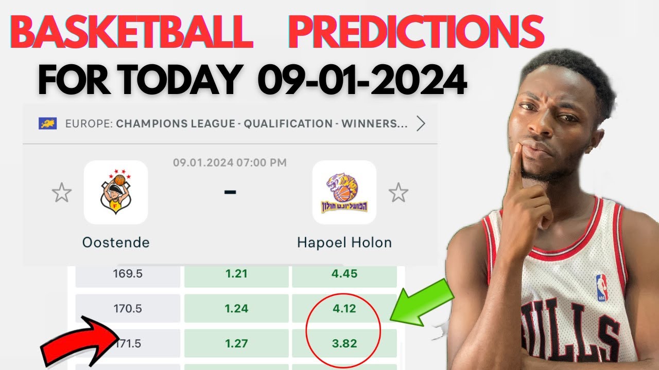 BASKETBALL PREDICTION FOR TODAY (09012024) OVERS AND UNDERS POINTS