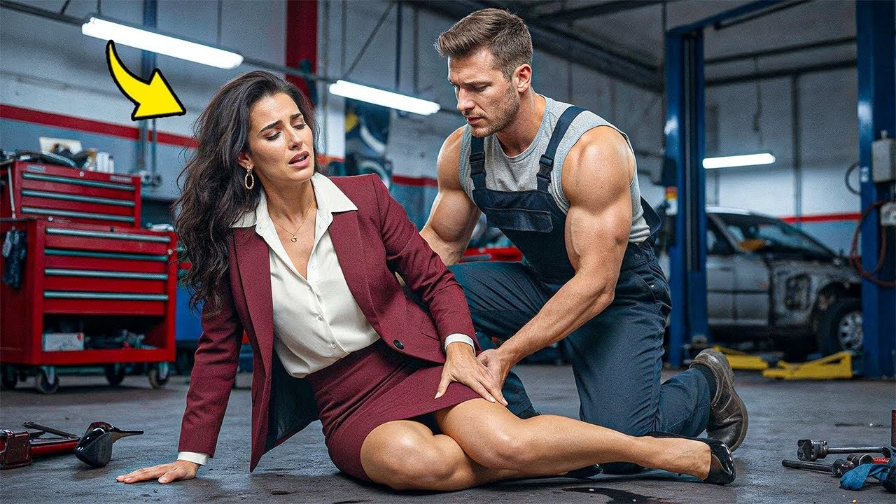 'NO PUEDO CAMINAR' LLORÓ LA MILLONARIA—EL MECÁNICO LA LLEVÓ AL HOSPITAL Y TODO CAMBIÓ