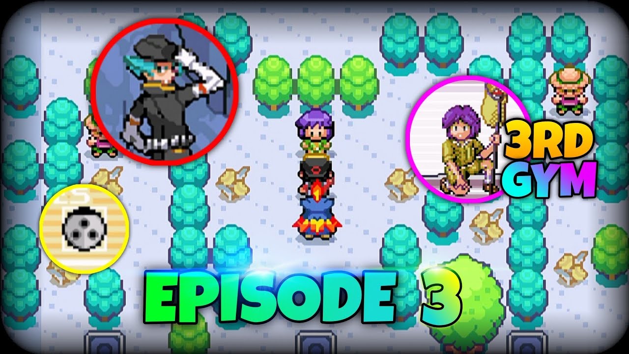 3rd Gym Battle! Episode 3 Pokemon Heart & Soul | Quick Walkthrough 