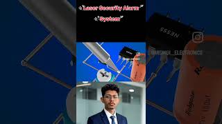 Laser Beam Security Alarm Model for School Project ।#short/ #science #varelshort। #arduinoproject l