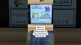 Look at the Close Shave! #thearchgameologist #pokemon #retrogaming #videogames #nintendo