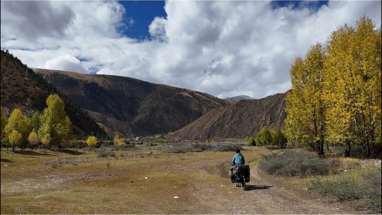 女生单人重装骑行西藏，看遍路上美景露营驿站又看见人间疾苦，我也想问为什么如此生活