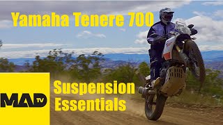 Yamaha Tenere 700  essential suspension knowledge