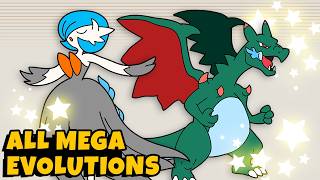 ALL MEGA EVOLUTIONS ANIMATED! ⭐ Pokemon Evolution Animation @PedroAraujoStudio