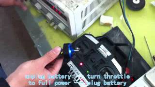 Volantex Pheonix 2000 Motor ESC brake setting