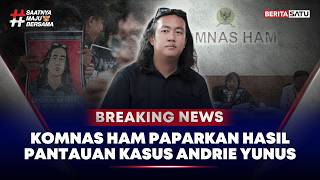 Download lagu 🔴 Breaking News | Komnas HAM Paparkan Hasil Pantauan Kasus Andrie Yunus