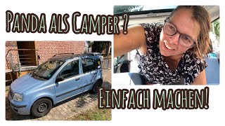 Low Budget Mini Camper Diy Fiat Panda - Geht Das??