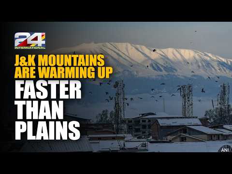 IIT Kharagpur Study Finds Jammu & Kashmir Warming 1 °C In 20 Years