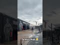 Farmers Walk with 275lbs per hand for total of 50 feet. 🔥💨