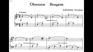 Alexandre Tansman : Obsession, extrait de On s'amuse au piano (Happy time)
