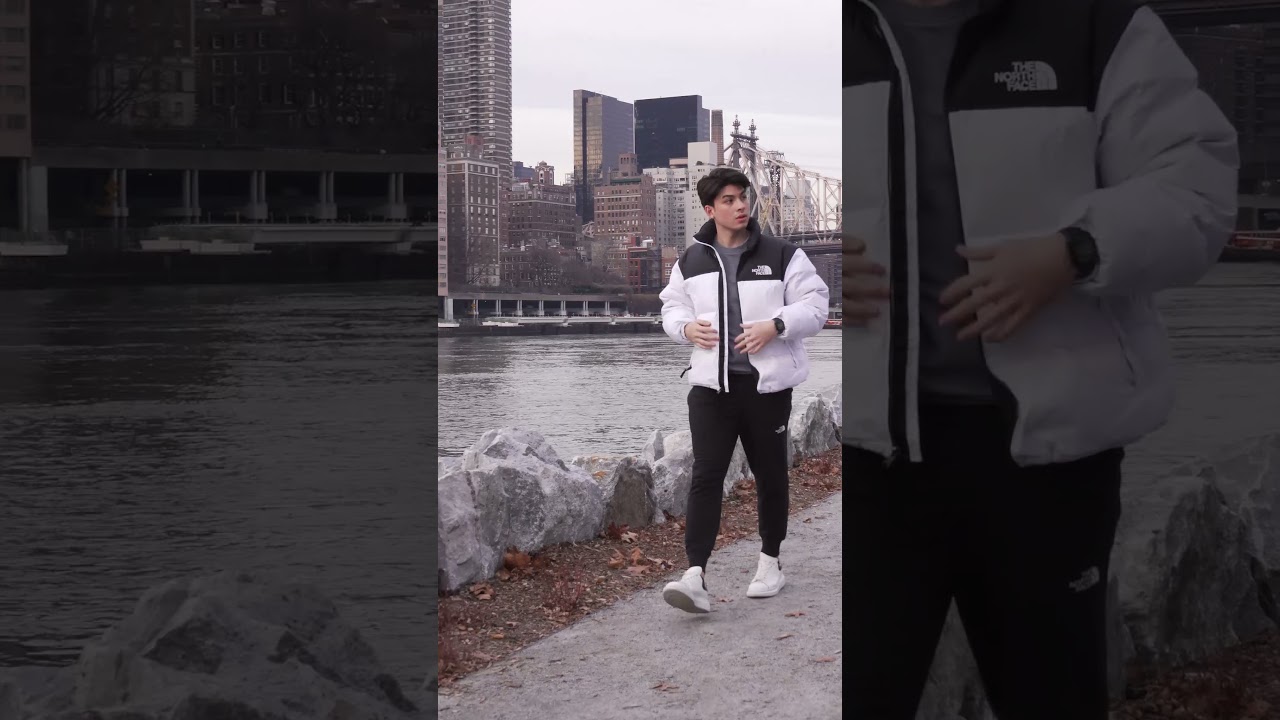 TNF 1996 Nuptse WHITE (outfit) 