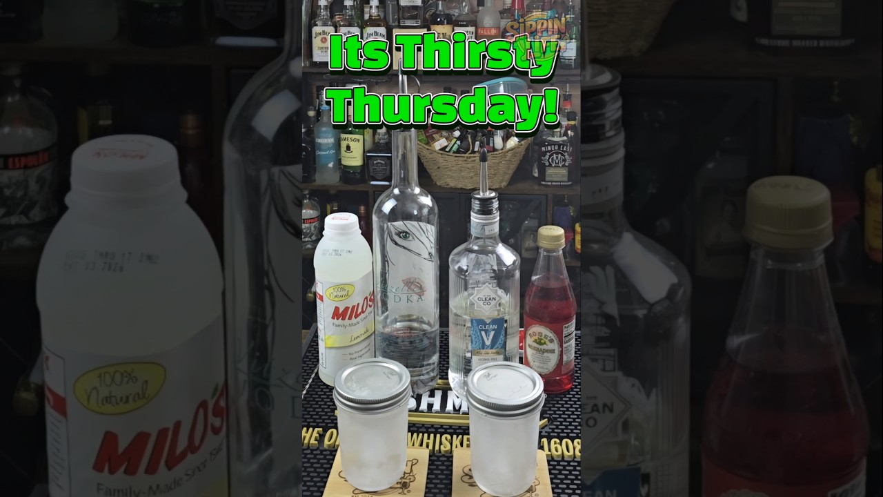 Thirsty Thursday means Azalea Master Cocktail! Fore! #shorts #drinks #cocktails #mocktails #golf