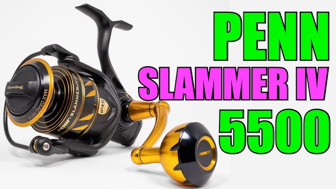 Penn SLAIV5500DX Slammer IV 5500 DX Spinning Reel Review