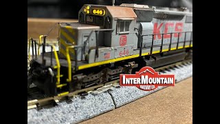 Will it run - Used N scale Intermountain EMD SD40-2 - Kansas City Southern - Trains with Shane Ep50