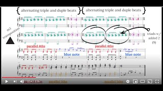 Hemiolas, Parallel Fourths, Extended Harmonies, and More -- all in a tiny snippet from Newsies