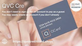 QVC Credit Card // QVC Credit Card login