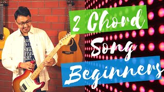 Video thumbnail of "2 chords hindi songs  guitar lesson for absolute beginners-Pal-KK -Easy(www.tamsguitar.com)"