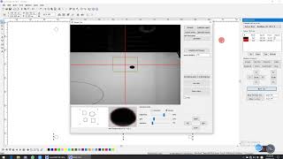Round circle mark positioning with CCD camera on Trocen system #mark #position #camera #Trocen
