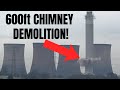 Rugeley Power Station 600ft CHIMNEY DEMOLITION! - 24/01/2021