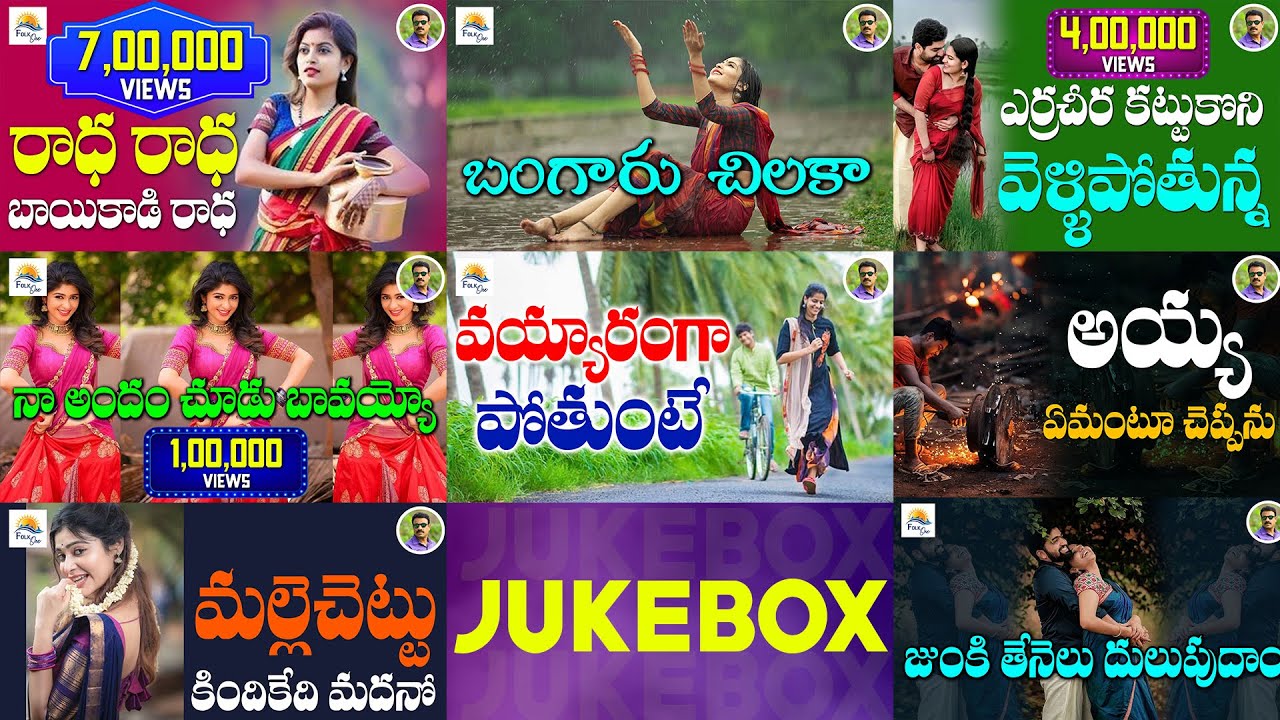 Super Hits 2024 Trending Non Stop Folk Songs  Trending folk song l Telangana Folk Song l Folkone