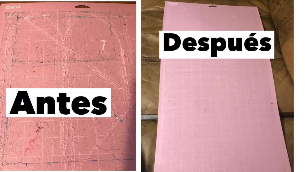 Cómo limpiar los tapetes de corte Cricut 