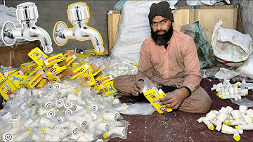 Incredible Manufacturing Process of Water Tap From Metal Scrap Recycling In Factory