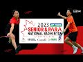 Finals - 2023 YONEX Canadian Senior & Para National Championships - Court 3