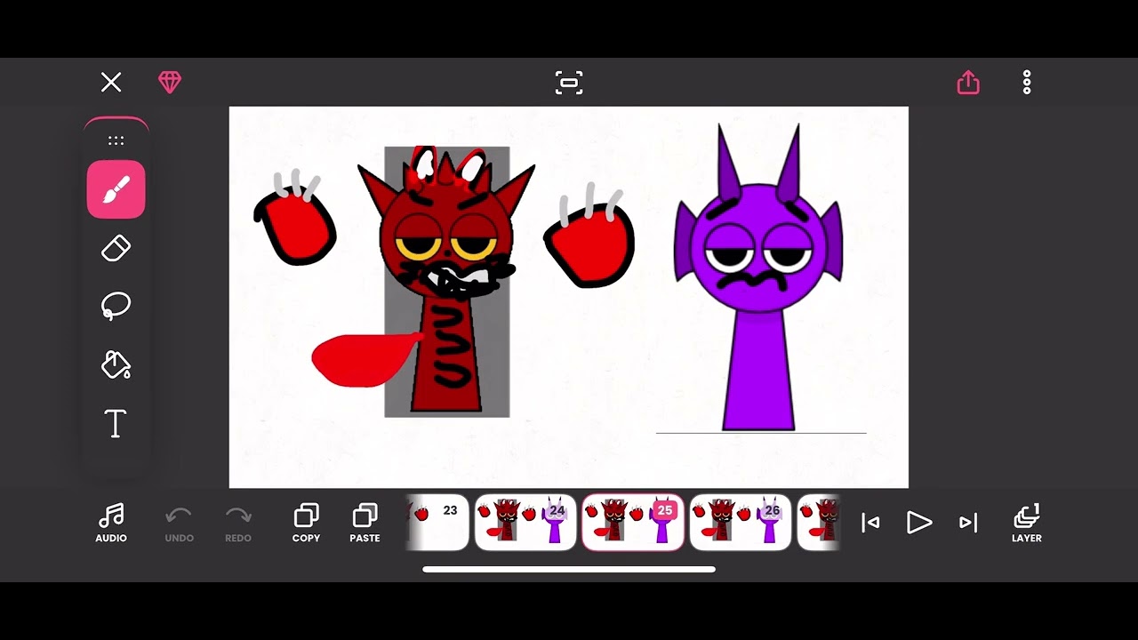 Durple Turns into A Werewolf Sprunki: Next Owackx 