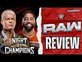 Friends Collide | WWE Monday Night Raw Revew!