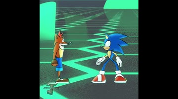 Crash vs Sonic!