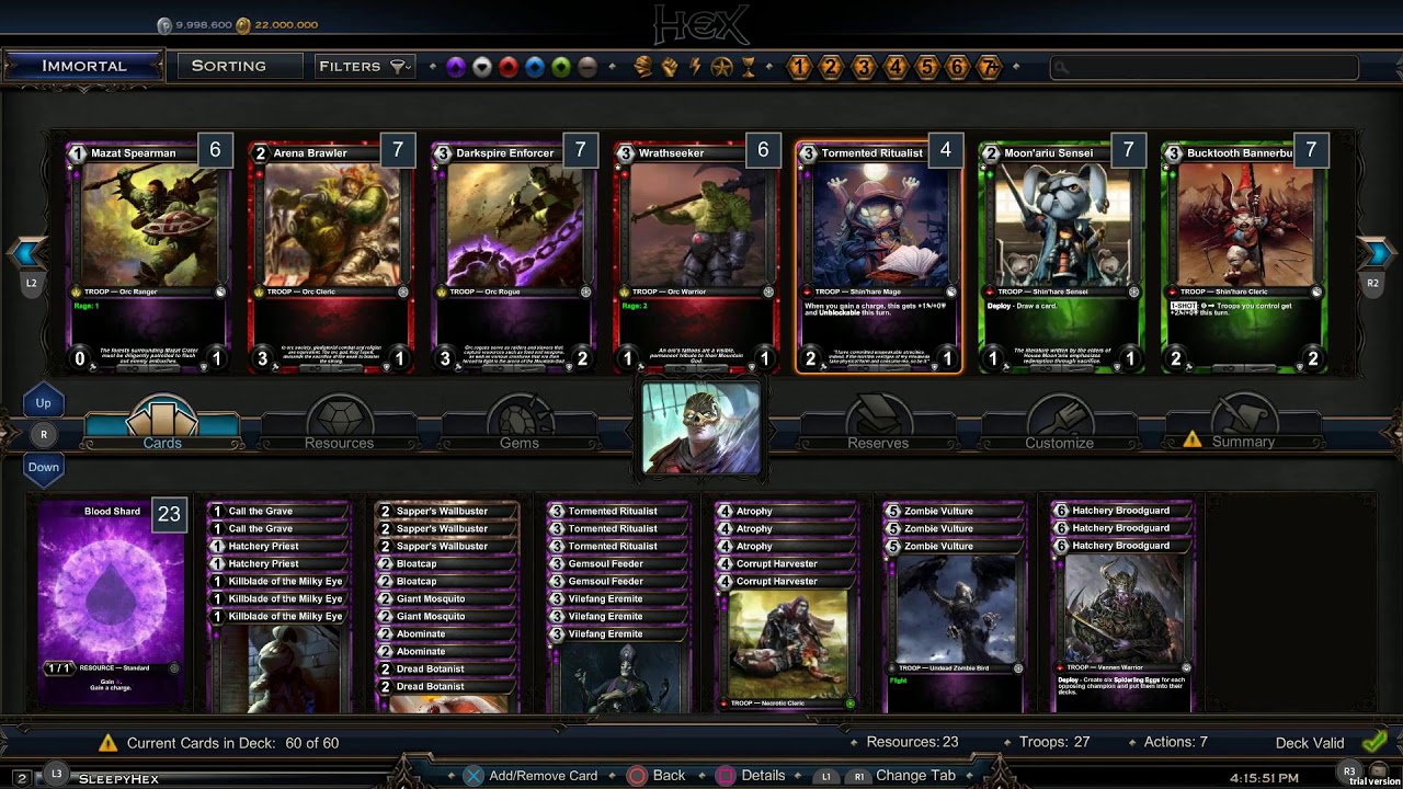 Hex: Shards of Fate - Clash, Bash and Card Clash