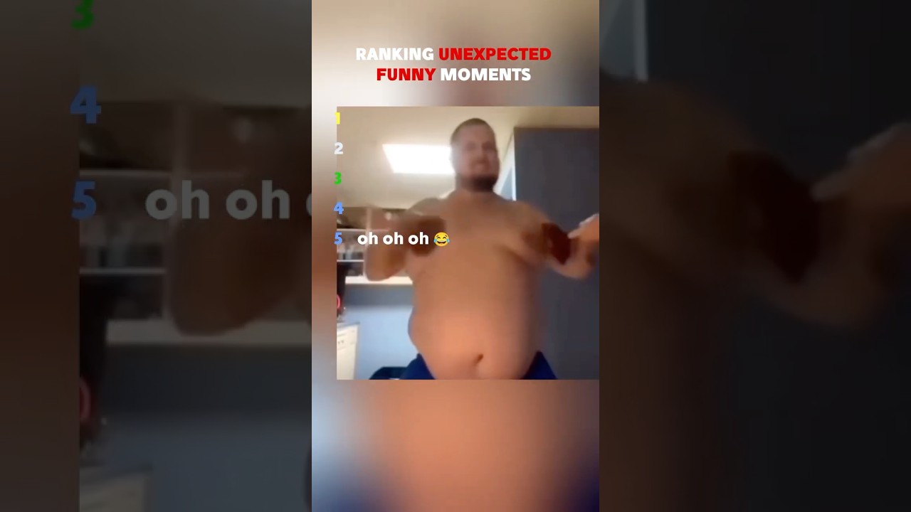 RANKING UNEXPECTED FUNNY MOMENTS 🤣🤣 