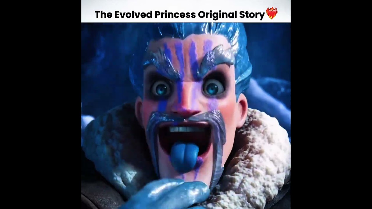 The Evolved Princess Orginal Story🥶❤️‍🔥 #brawlstars #princess #evolution