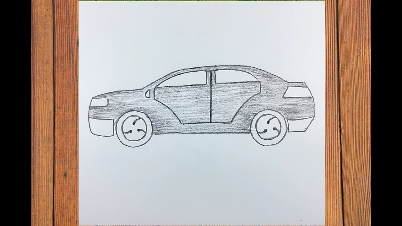 Simple Car Sketch 4 of 10 by MonsterEnergy15 on DeviantArt