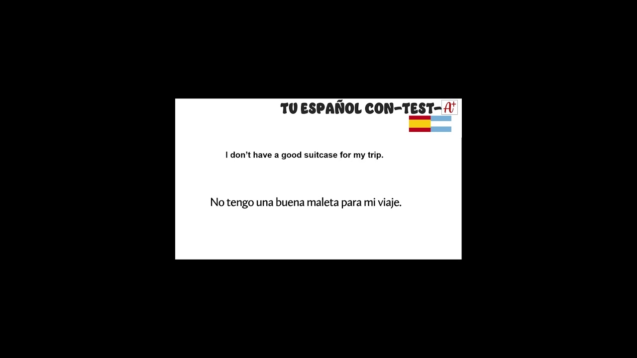 Engligh into Spanish 